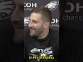 Nick Sirianni says PHILLY was ROCKING all weekend? #shorts