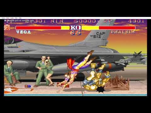 SF2:HF   Mr.Mention (Vega & E.Honda) Vs Cvrichter (Dhalsim & M.Bison)
