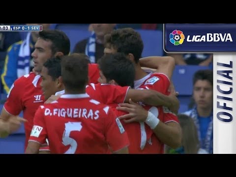 Gol de Fazio (0-1) en el RCD Espanyol - Sevilla FC - HD