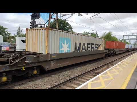 66562 heading 07.39 Wentloog to Felixstowe North passing Shenfield 13.31 Wed 03 Aug 2022.