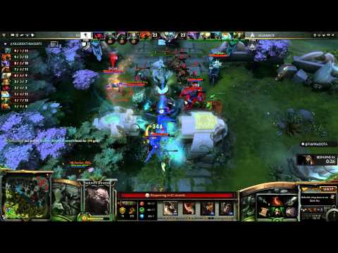 Dota 2 - TI3 - The FINOL act of game 2 - Alliance vs Invictus Gaming