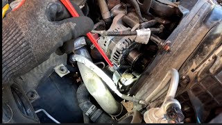 CUMMINS Serpentine Belt Replacement EASY: The $2 Bungee Cord Hack (2018 Ram 2500 6.7L) #ram2500