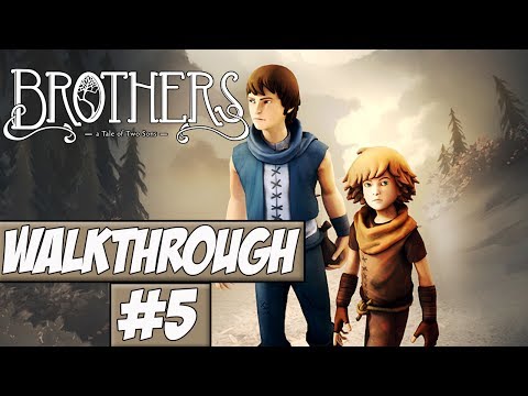 Brothers: A Tale Of Two Sons Walkthrough Ep.5 w/Angel - Rope Climbing!