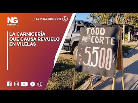 NGFEDERAL - LA CARNICERÍA QUE CAUSA REVUELO EN VILELAS - CHACO