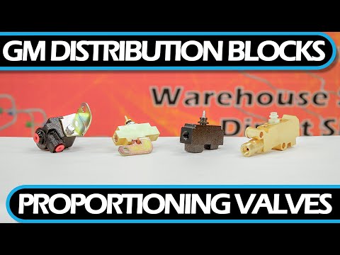 How to | Identify and Choose GM Distribution Blocks and Proportioning Valves