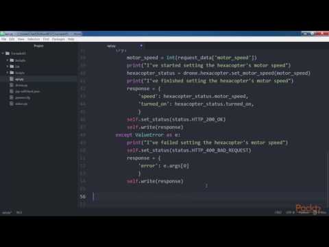 Building RESTful Python web services with Tornado Defining Request Handlers | packtpub com
