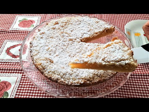 CROSTATA SBRICIOLATA ALLE MELE - FACILISSIMA E BUONISSIMA - APPLE CRUMBLE PIE - EASY RECIPE