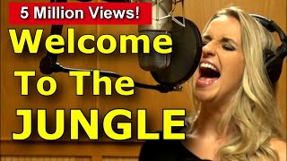 Gabriela Gunčíková - How To Sing Guns n' Roses - Axl Rose - Welcome To The Jungle cover- Ken Tamplin