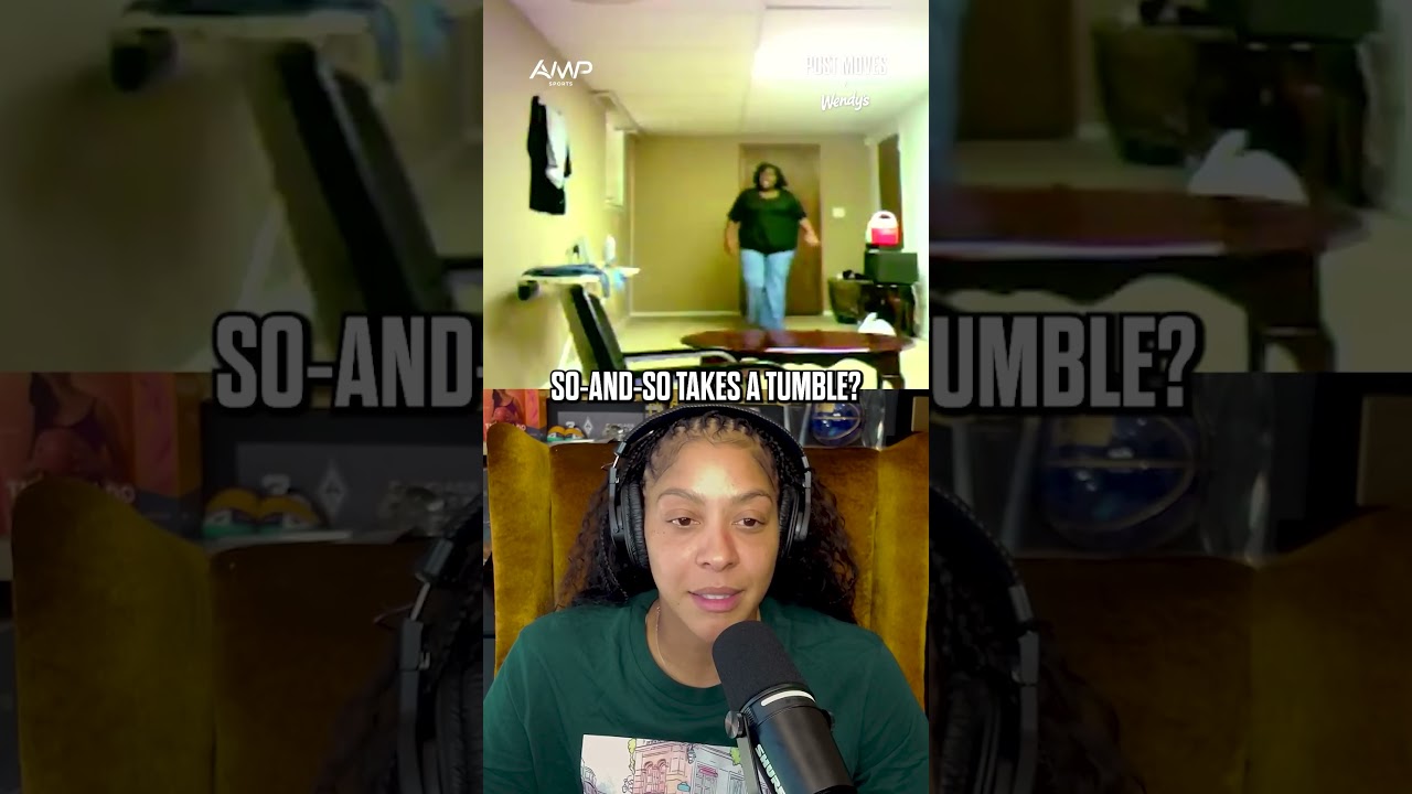 #WendysPartner If someone falls don't look at CP or AB 👀 @Wendys