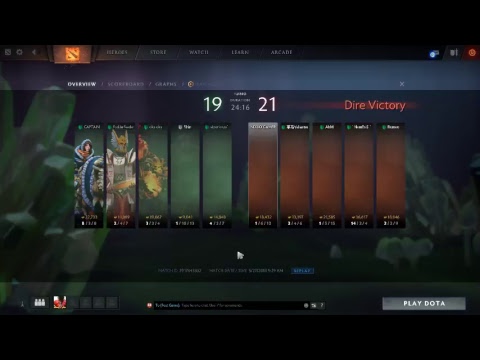 Dota 2-Comeback game from  feeder to assist