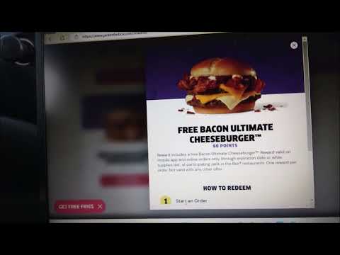 How to Get free food at Jack in the Box how the App works promo deals Hashbrown van life #vanlife