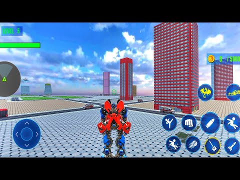 Multi Robot Car Transform Bat - Android Gameplay