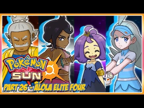 Pok̩mon Sun Walkthrough - Part 26: Alola Elite Four