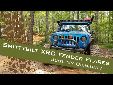 Smittybilt XRC Fender Flares, Jeep Wrangler JKU \"Just My Opinion\"