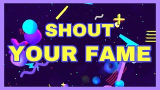 Shout Your Fame ♫💛 (Lyric + Motion) | Hillsong Kids Worship | 어린이 영어 찬양 CCM |