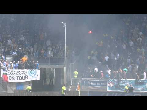 Willem II - FC Den Bosch Guyt sub and fighting in the stands during Play offs final 20/05/12