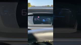 PEUGEOT 208 HYBRID（P21） スポーツモード 加速
