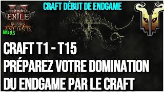 [Path of Exile 2] Craft de début de Endgame , Des Maps Tiers 1 aux Tiers 15. Guide et exemples