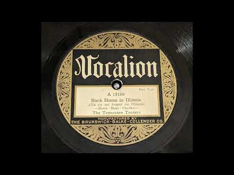 Tennessee Tooters - Back Home In Illinois - NYC Nov 20, 1925 Miff Mole Benny Krueger