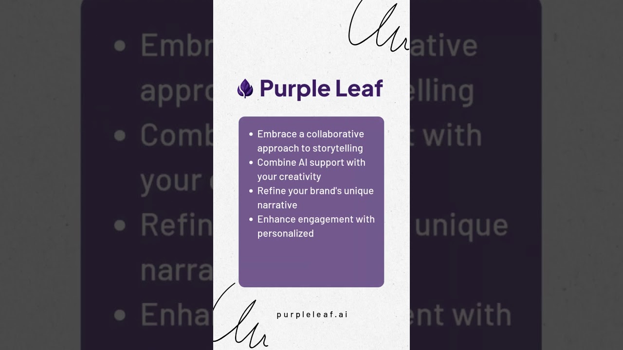 Elevate your social media strategy with Purple Leaf's copilot approach!