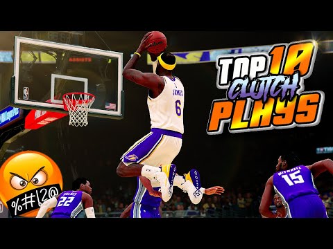 TOP 10 CLUTCH SHOTS That Make You MAD 🤬 - NBA 2K22 Plays Of The Week #13