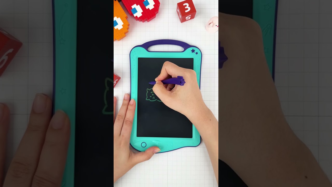 Drawing a Cute Yarn Cat 🐱🧶✨ #homestec #doodle #cat #drawing