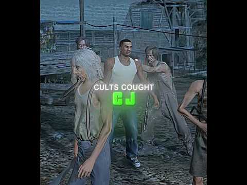 CJ Destroys the Cult 💀🔥 #shorts #gta5 #cj #gta