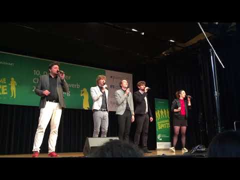 HörBänd beim Deutschen Chorwettbewerb 2018: "Auf der Mauer auf der Lauer"