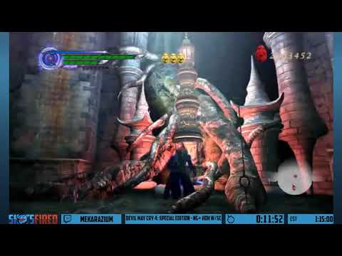 Devil May Cry 4: Special Edition (NG+ HoH w/SC) in 48:29 by Mekarazium - Shots Fired: Overkill