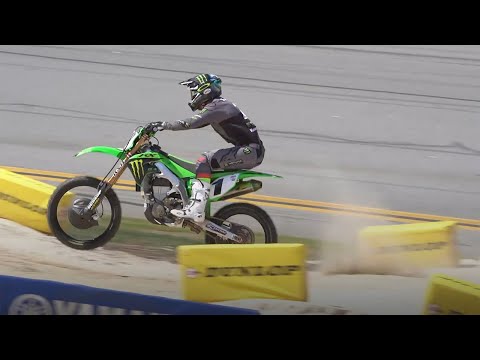 RAW 450 Daytona Supercross Action | Press Day