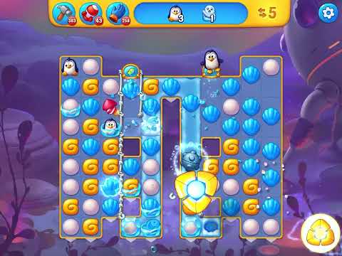 Fishdom level 6331 no boosters フィッシュダム ノーマル [Friend's]