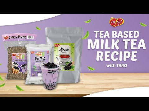 Teabased: Taro Milk Tea Recipe | inJoy Philippines Official