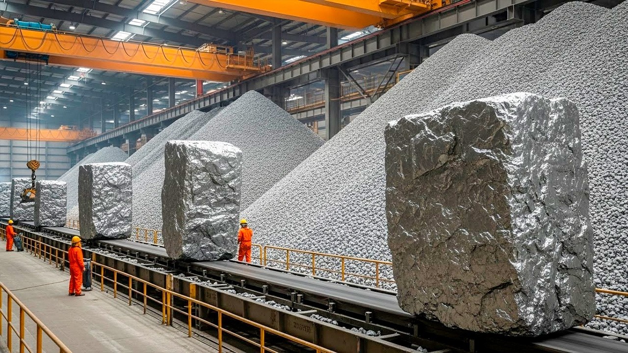 How It's Made: 16 Million Tons of Silicon Metal Power Modern Civilization!