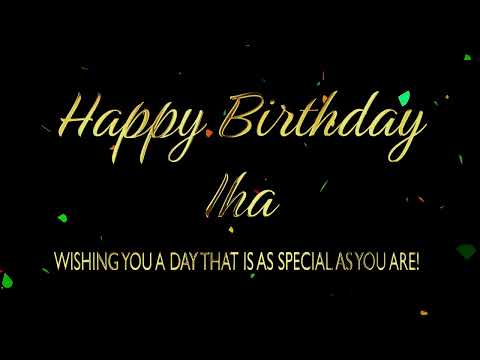 Happy Birthday Iha