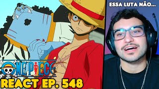 LUFFY VS JINBE!??? React One Piece EP. 548