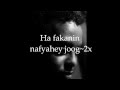 Ahmed Rasta ~ Nafyahey joog~ W/Lyrics