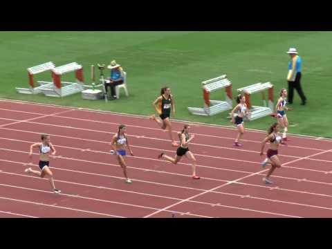 100M H3 14W Desi Johnson 12.68 Qld School State Championships 2015