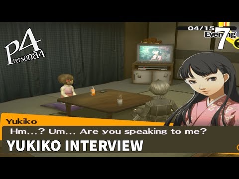 Persona 4 #7 - Yukiko Appear on TV Interview (Expert Difficulty)