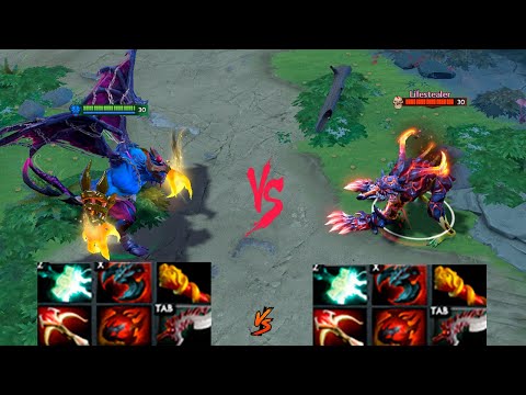 Victory for the strongest  Night Stalker 1 vs 1 Lifestealer
