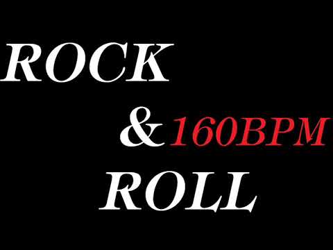 ROCK & ROLL STYLE ① DRUM BACKING TRACK -160 BPM-