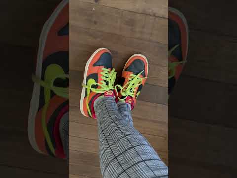 #nike #orange #snickers