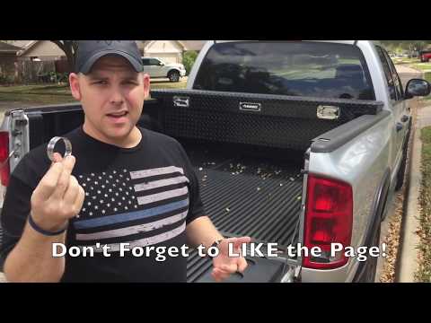 How To Prevent Tailgate Theft With A Hose Clamp or Tailgate Lock - FOLLOW UP - Part 2