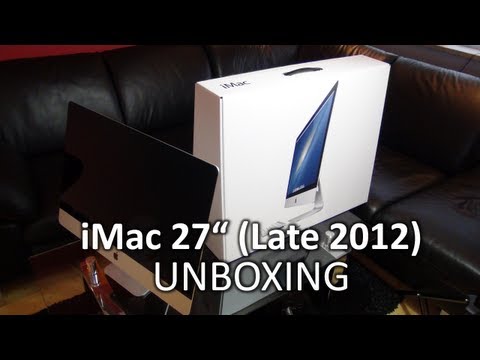 Unboxing: Apple iMac 27" (Late 2012) | SwagTab