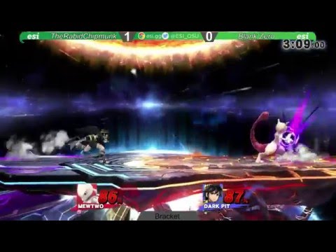 Donatos 2/9 - Blank Zero (Dark Pit) vs TheRabidChipmunk (Mewtwo) - SSB4 bracket