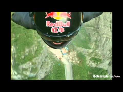 Would You Fly A Wingsuit Through A Mountain?