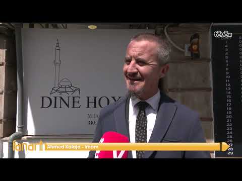 Përkushtim i madh në Xhaminë “Dine Hoxha” në Tiranë – një amerikan pranon islamin.