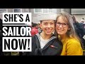 SHE DID IT NAVY Boot Camp Graduation Proud Parents