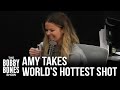 Amy Takes The World S Hottest Shot After Wheel Spin