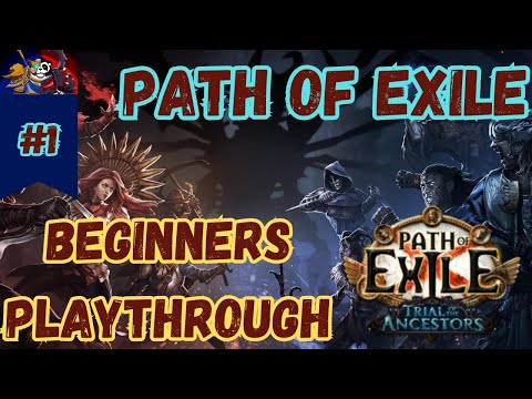 Path of Exile Beginners Guide Ep 1 | Path of Exile tutorial playthrough | Toxic Rain Ranger build