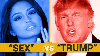 SEX VS TRUMP - Google Trends Show